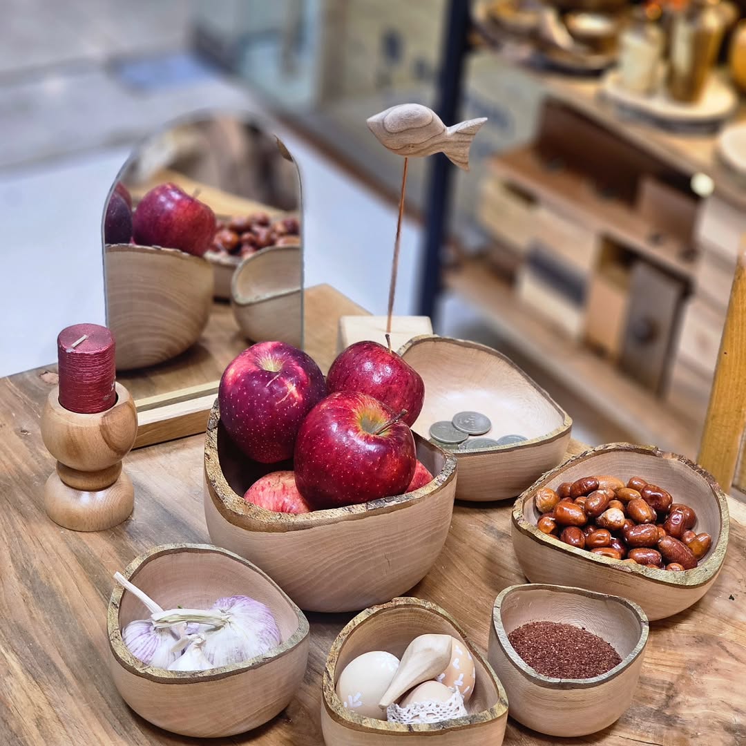 ست کشکولی چوب چنار